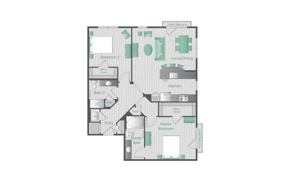 Midtown Green C3 Floorplan